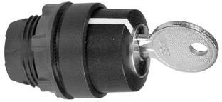 Schneider Electric ZB5AG2D ZB5AG2D Knebelschalter rund, Frontring Kunststoff Schlüssel 2 x 90 ° Schlüsselentriegelung 1 ...