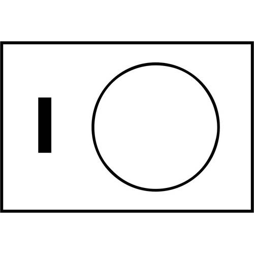 Schneider Electric ZB2BY4930 ZB2BY4930 (B x H) 40 mm x 30 mm I Weiß 1 St.