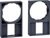 Schneider Electric ZBZ35 ZBZ35 Schildträger vorstehend (Ø x H) 22 mm x 50 mm Schwarz 10 St.