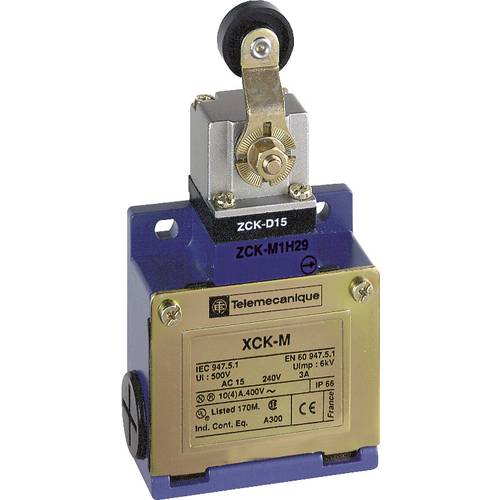 Telemecanique XCKM115H29 XCKM115H29 Endschalter Rollenhebel IP66 1 St.