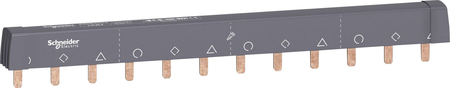 Schneider Electric Phasenschiene mit Kupferanschlüssen, zur elektrischen Verbindung von Leistungsschaltern.