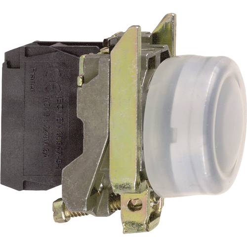 Schneider Electric XB4BP21 XB4BP21 Drucktaster rund, Frontring Kunststoff 1 Taste Schwarz, Chrom Druckentriegelung 1 St.