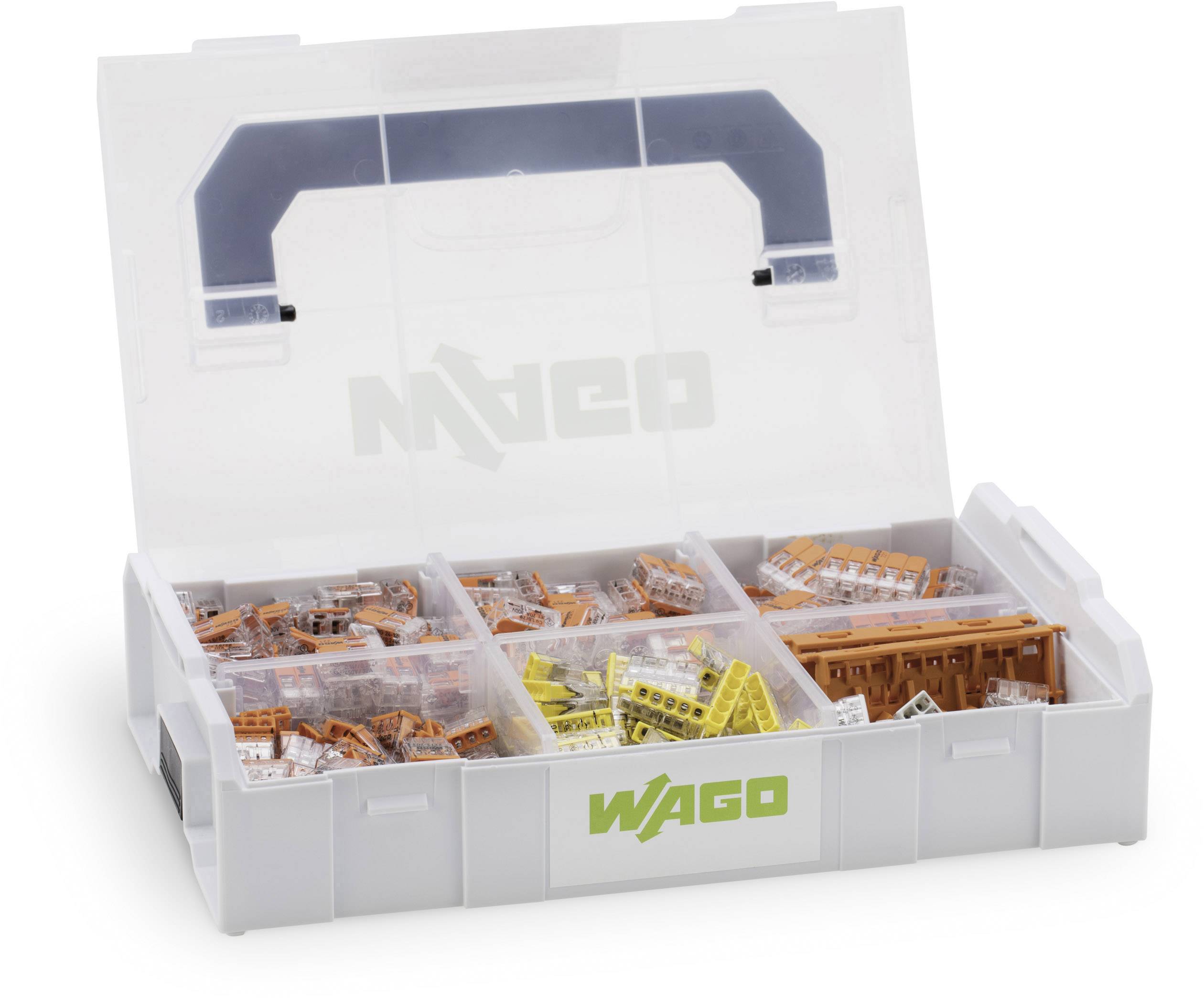 WAGO 887-955 Verbindungsklemmen-Sortiment flexibel: 0.14-4 mm² starr: 0.2-4 mm² 1 Set