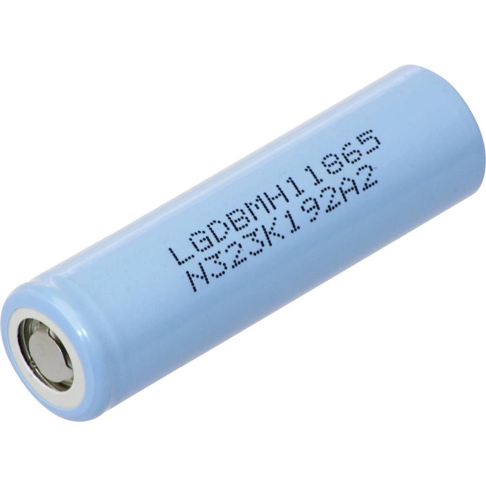 LG Chem INR18650MH1 Speciale oplaadbare batterij 18650 Geschikt voor hoge stroomsterktes Li-ion 3.7 