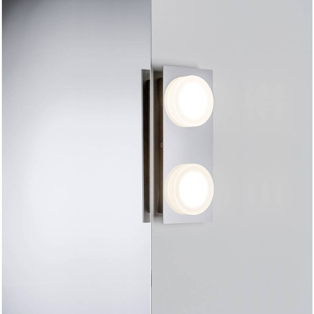 LED badkamer plafondlamp 10 W Warm-wit Paulmann 70883 Doradus Chroom