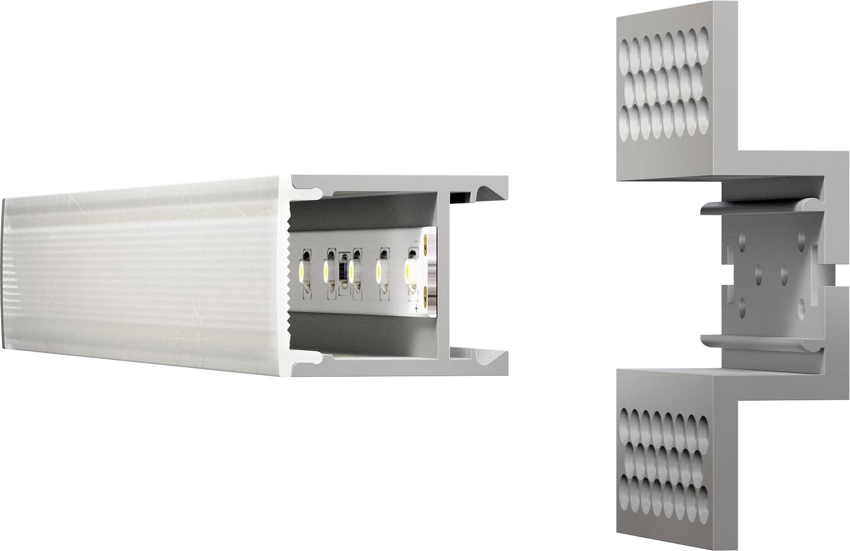 Paulmann 70861 Deep Profil Aluminium Kunststoff L X B X H 200 X 2 49 X 2 25 Cm Kaufen