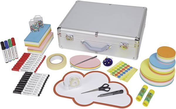 Moderatorenkoffer Aluminium 2782 Teile