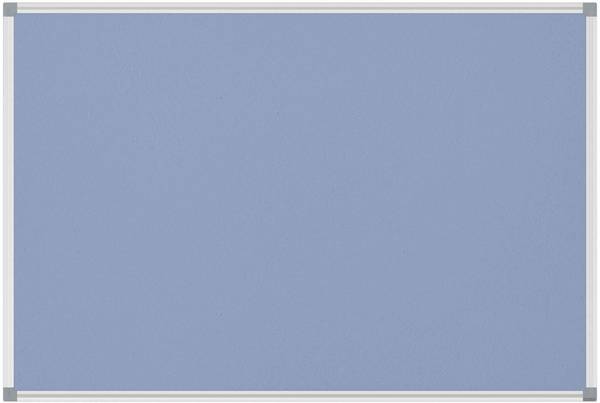 Maul 6445034 Pinnwand Hellblau Textil 180 cm x 90 cm