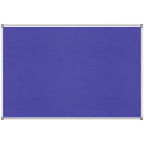 Maul 6445035 Pinnwand Blau Textil 180 cm x 90 cm