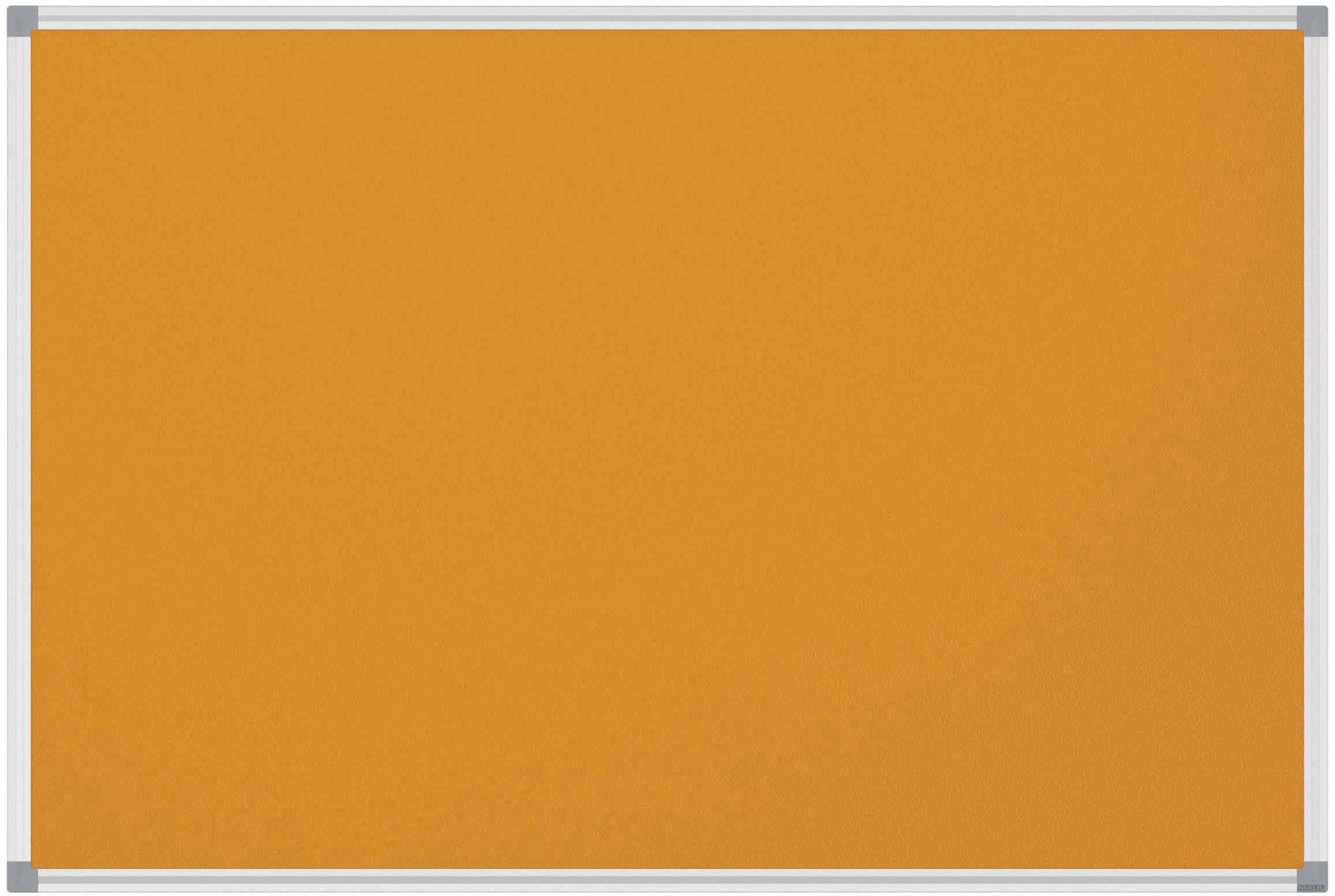 Maul 6445043 Pinnwand Orange Textil 180 cm x 90 cm-0