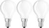 OSRAM HOMELIGHTING 4058075819399 LED EEK E (A - G) E14 Tropfenform 4.2 W = 40 W Warmweiß (Ø x H) 45 mm x 84 mm Filament 3 St.