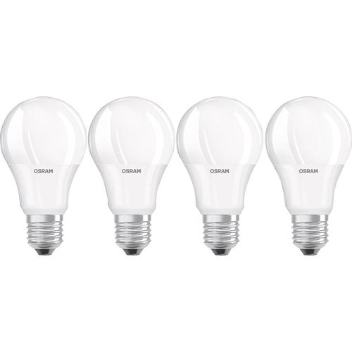 OSRAM 4058075819450 LED EEK E (A - G) E27 Glühlampenform 8.5 W = 60 W Warmweiß (Ø x L) 60 mm x 110 mm 4 St.