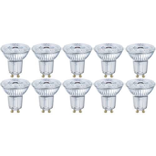 OSRAM HOMELIGHTING 4058075036680 LED EEK F (A - G) GU10 Reflektor 4.3 W = 50 W Warmweiß (Ø x L) 50 mm x 54 mm 10 St.