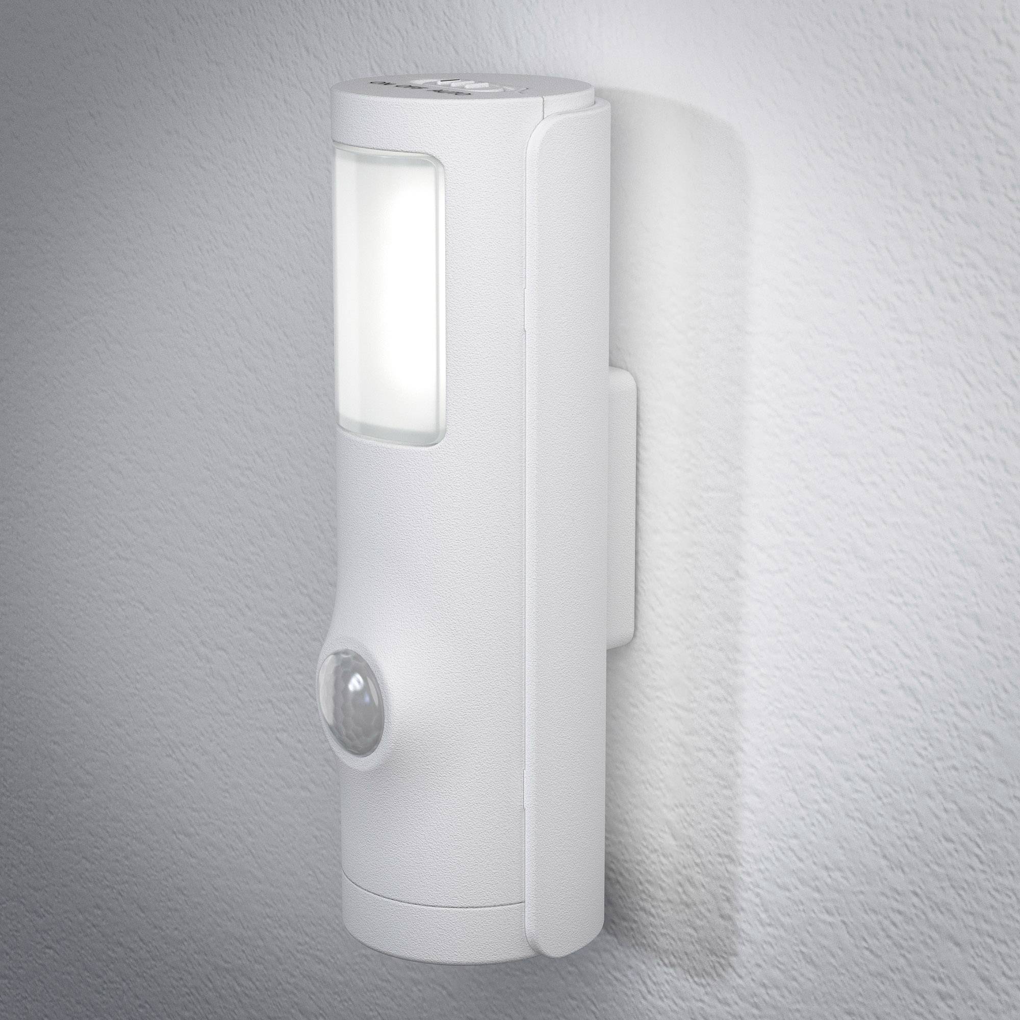 LEDVANCE NIGHTLUX Torch L 4058075260696 LED-Nachtlicht mit Bewegungsmelder LED Kalt-Weiß Weiß