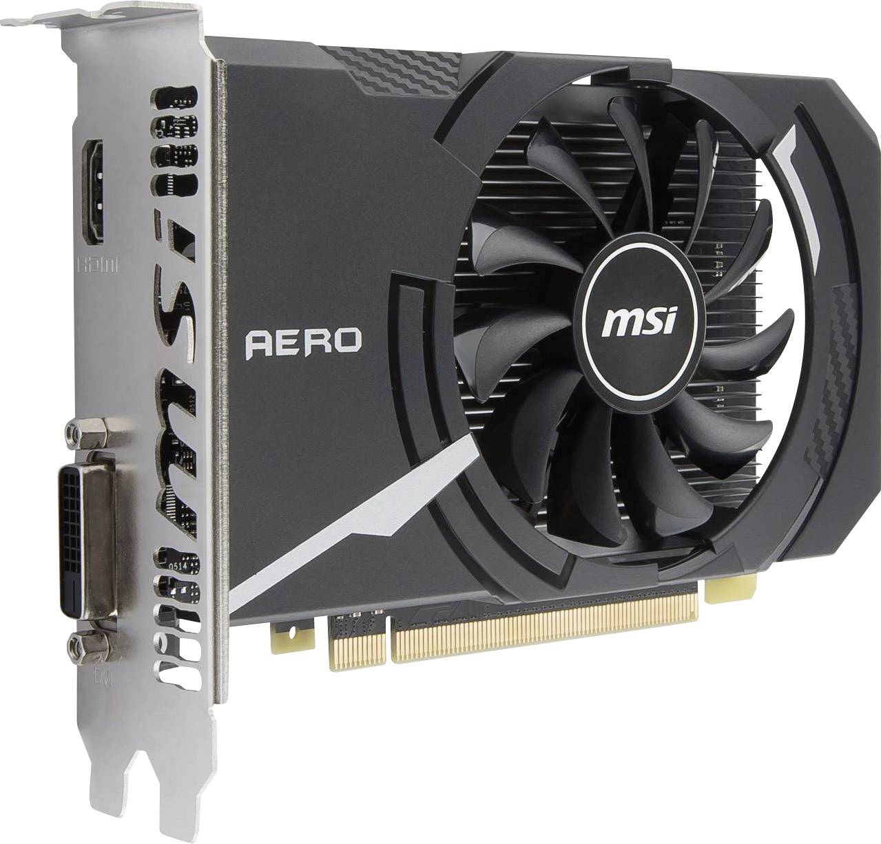 GEFORCE GT 1030 AERO ITX NVIDIA GeForce GT 1030 PCI Express x16 3.0 2GB GDDR5 64 bits 1 x HDMI 1 x DVI-D-3