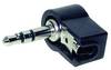 TRU COMPONENTS 1559795 Klinken-Steckverbinder 3.5 mm Stecker, gewinkelt Polzahl: 3 Stereo Schwarz 1 St.