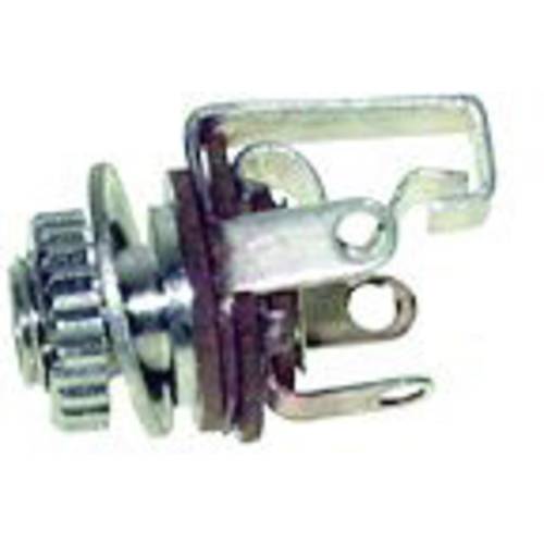 TRU COMPONENTS 1559802 Klinken-Steckverbinder 3.5 mm Buchse, Einbau Polzahl: 3 Stereo Silber 1 St.
