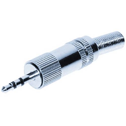 TRU COMPONENTS 1559803 Klinken-Steckverbinder 2.5 mm Stecker, gerade Polzahl: 3 Stereo Silber 1 St.