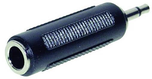 TRU COMPONENTS Klinken-Adapter Klinkenstecker 3.5 mm - Klinkenbuchse 6.35 mm Stereo Polzahl:3