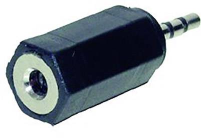 TRU COMPONENTS Klinken-Adapter Klinkenstecker 2.5 mm - Klinkenbuchse 3.5 mm Stereo Polzahl:3