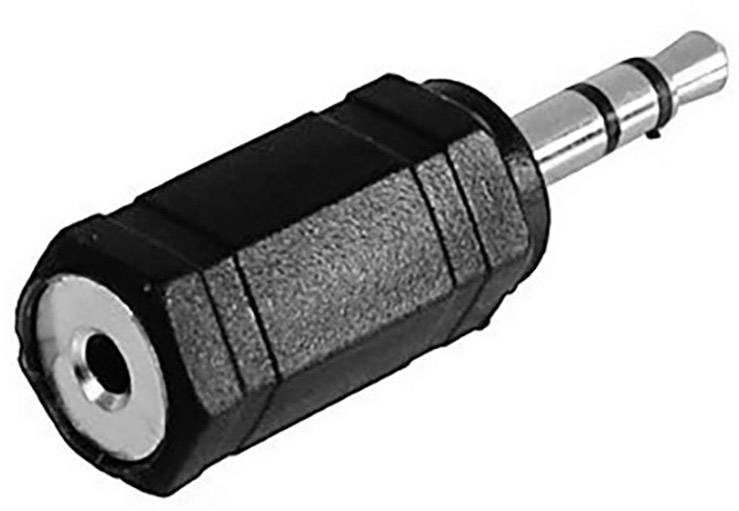 TRU COMPONENTS Klinken-Adapter Klinkenstecker 3.5 mm - Klinkenbuchse 2.5 mm Stereo Polzahl:3