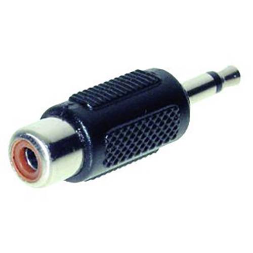 TRU COMPONENTS Klinken-Adapter Klinkenstecker 3.5 mm - Cinch-Buchse Mono Polzahl:2 1 St.