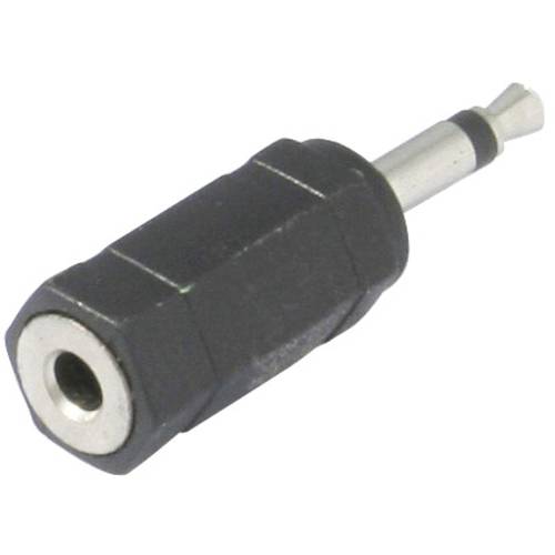 TRU COMPONENTS Klinken-Adapter Klinkenstecker 3.5 mm - Klinkenbuchse 3.5 mm Mono Polzahl:2 1 St.