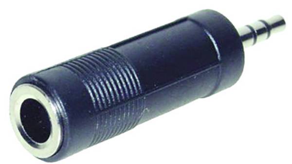 TRU COMPONENTS Klinken-Adapter Klinkenstecker 3.5 mm - Klinkenbuchse 6.35 mm Stereo Polzahl:3 1 St.