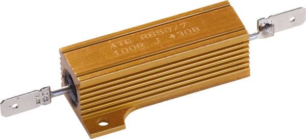 ATE Electronics RB50/7-8R2-J Hochlast-Widerstand 8.2 Ω Steckanschluss rechteckig 50 W 5 % 1 St.