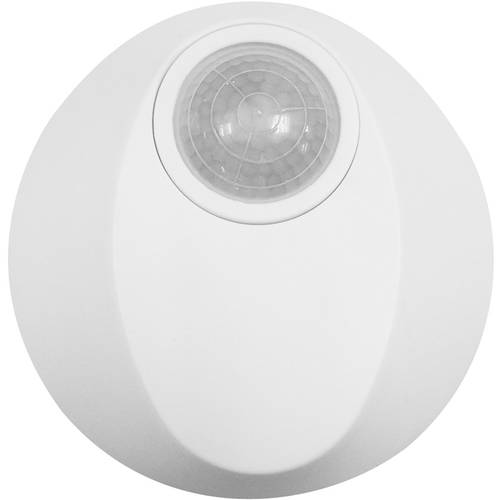 Grothe 94503 Aufputz Bewegungsmelder 360 ° Relais Weiß IP54