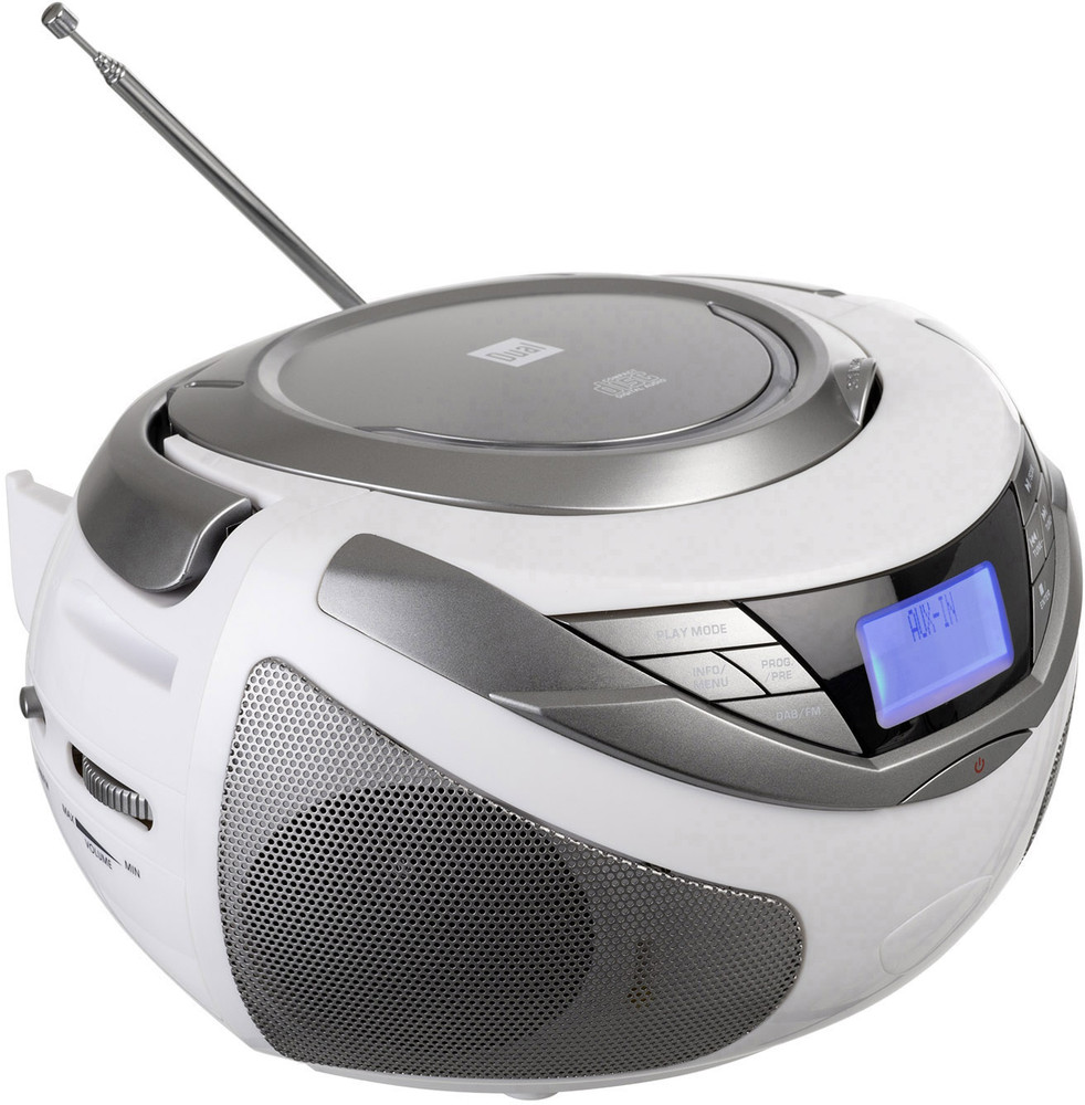 Dual DABP 150 DAB+ CDRadio AUX, CD, DAB+, UKW Weiß kaufen