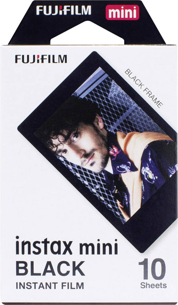 Fujifilm Instax Mini Black Frame Sofortbild-Film    Mehrfarbig