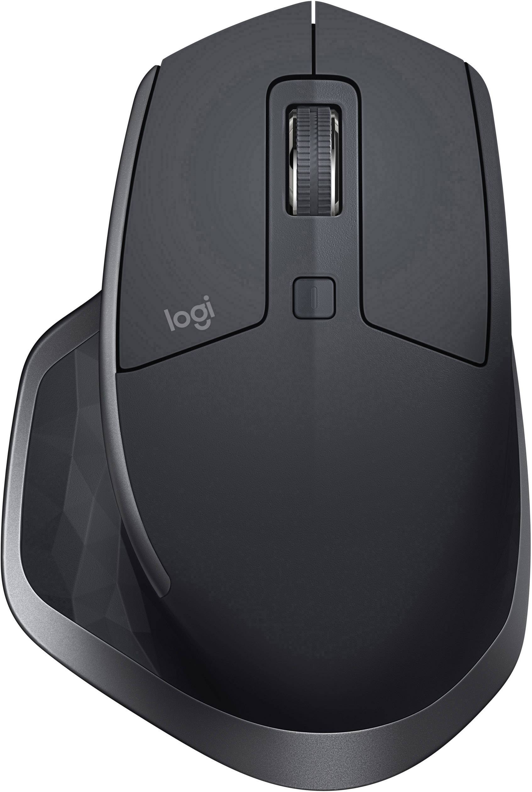 Logitech MX Master 2S - Maus - Laser - 7 Tasten - kabellos - Bluetooth, 2.4 GHz - kabelloser Empfänger (USB)-1