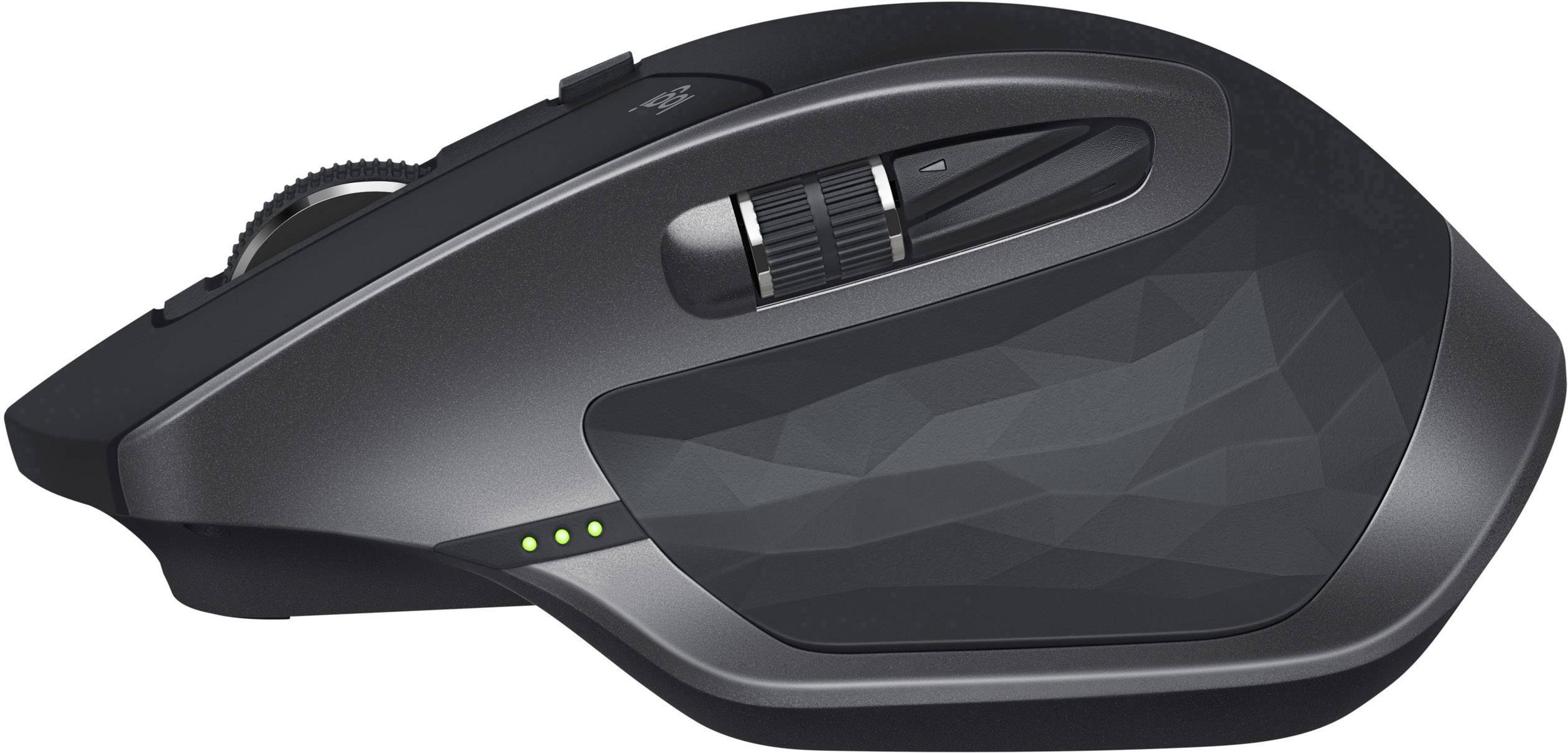 Logitech MX Master 2S - Maus - Laser - 7 Tasten - kabellos - Bluetooth, 2.4 GHz - kabelloser Empfänger (USB)-4