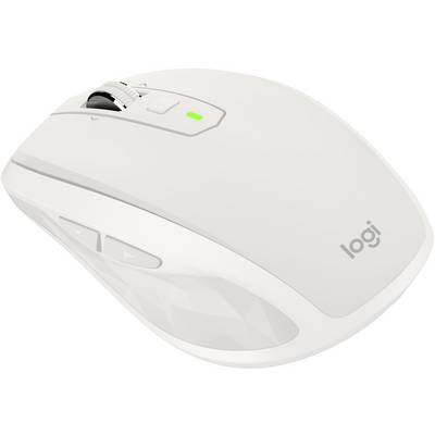 Logitech MX Anywhere 2S Maus Bluetooth®, Funk Laser Hellgrau 7 Tasten 4000 dpi Wiederaufladbar-0