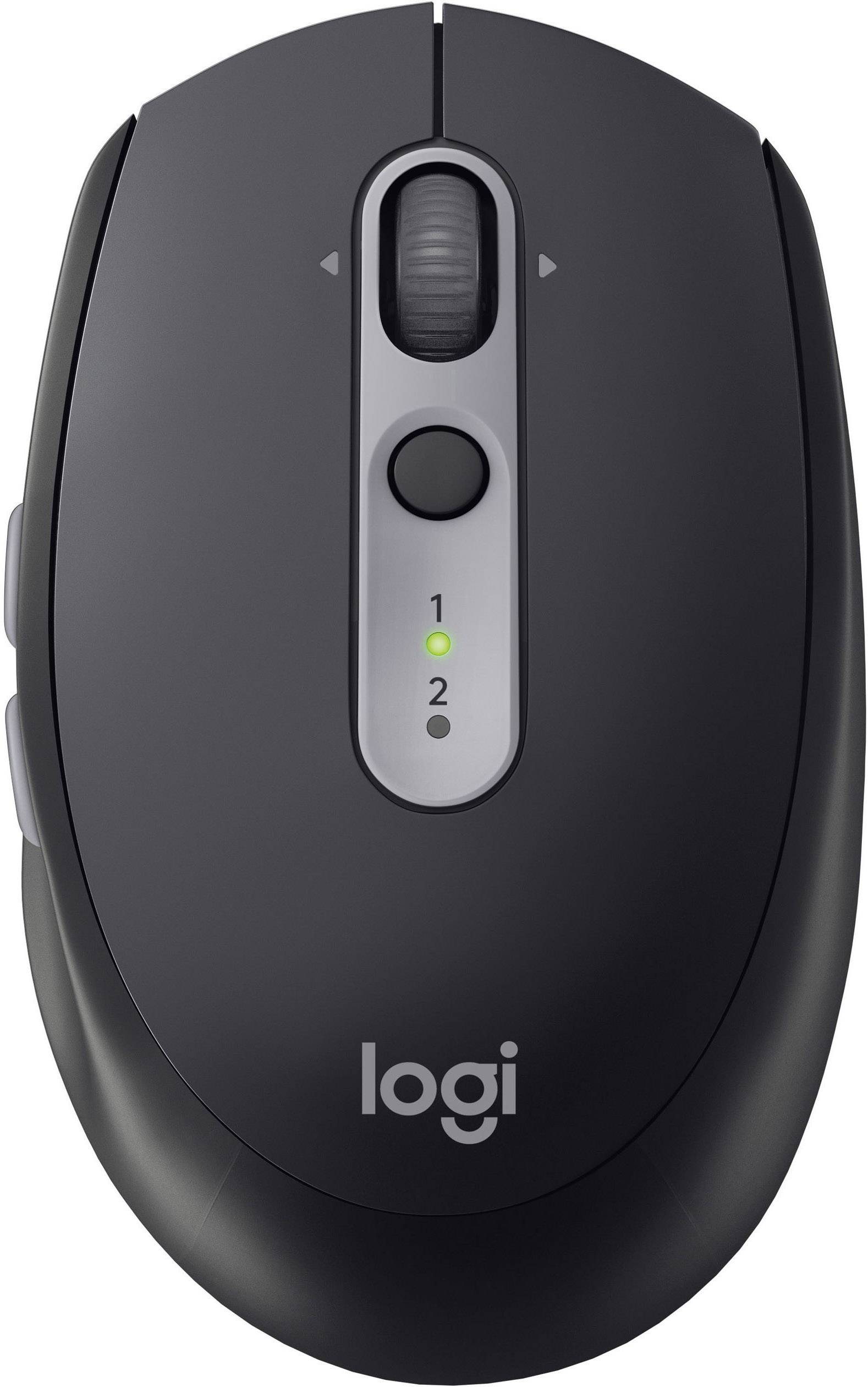 Logitech M590 Silent Maus Bluetooth®, Funk Optisch Graphite 7 Tasten 1000 dpi Geräuscharme Tasten-1