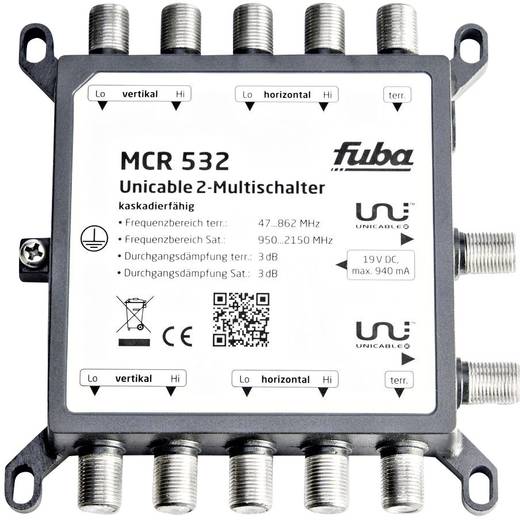 SAT Multischalter Unicable 2 fuba MCR 532 Eingänge (Multischalter): 5 ...