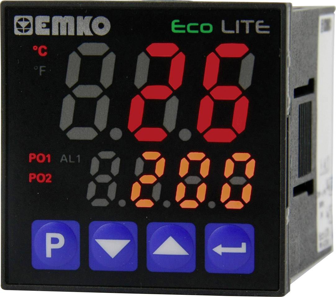 EMKO ecoLITE.4.6.2R.0.0 Temperaturregler (L x B x H) 90 x 48 x 48 mm