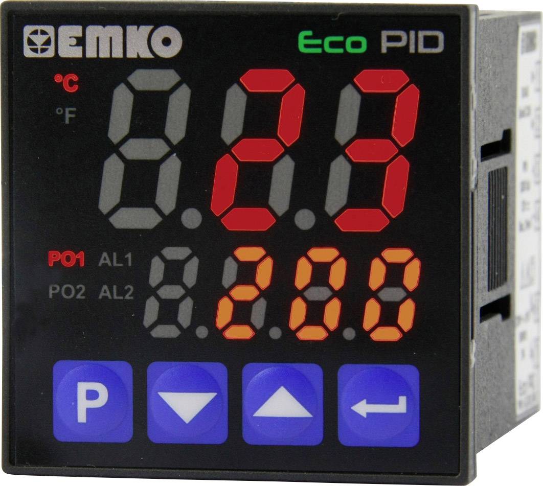 EMKO ecoPID.4.6.2R.S.0 Temperaturregler (L x B x H) 90 x 48 x 48 mm