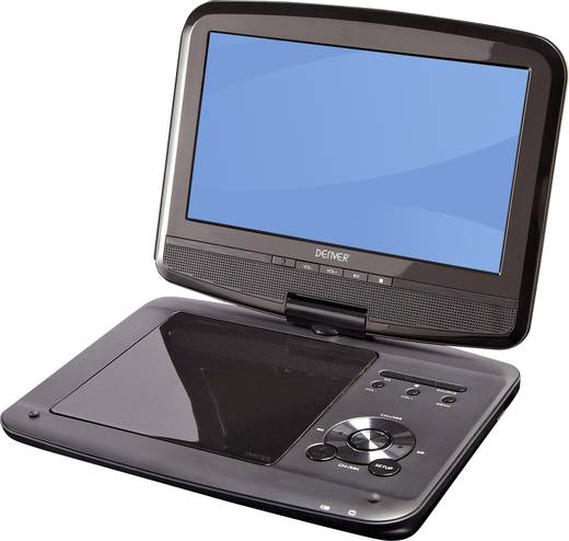 Tragbarer TV mit DVD-Player 22.86 cm 9 Zoll Denver MT-980T2H ...