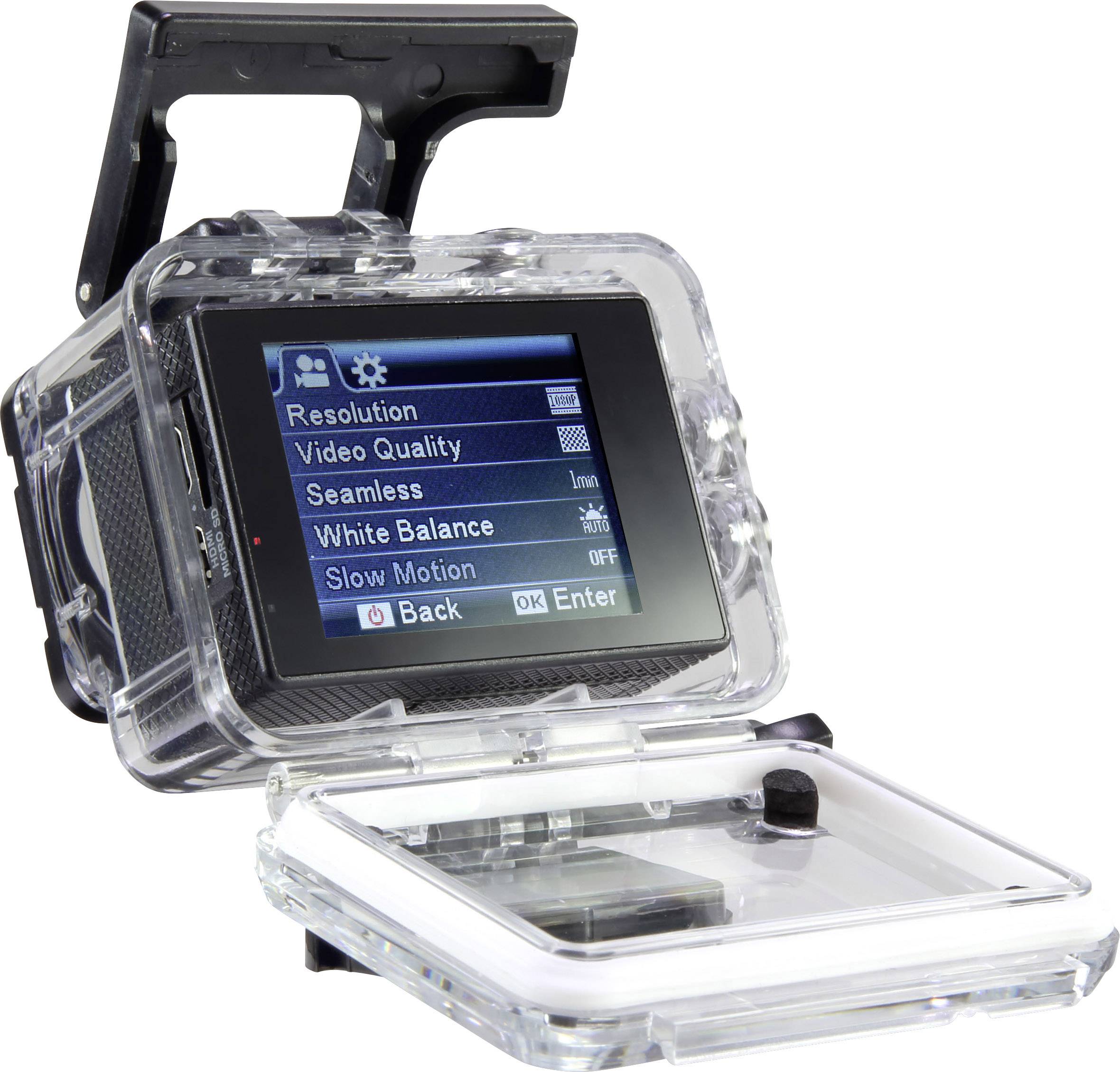 Renkforce RF-AC-1080P Action Cam Full-HD, WLAN, Wasserfest, Staubgeschützt-5