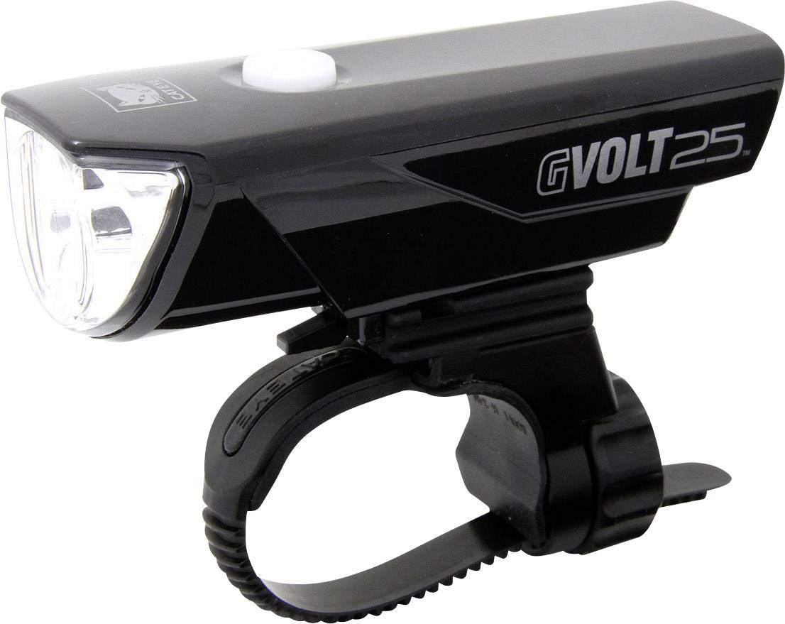 Cateye Fahrrad Scheinwerfer GVOLT25 HL EL360G RC LED Sigma Fahrrad Scheinwerfer AURA 40 FL akkubetrieben Schwarz