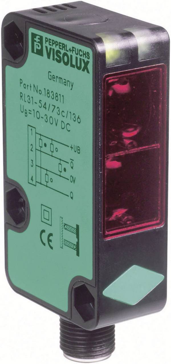 Pepperl+Fuchs Reflexions-Lichttaster RL31-8-1200-RT/73C/136 RL31-8-1200-RT/73C/136  hellschaltend 1 St.