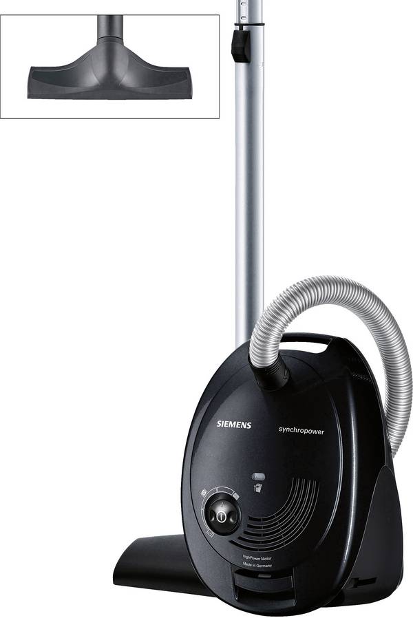 Siemens Hausgeräte VS06A212 Staubsauger 600 W mit Staubbeutel
