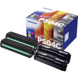 Image of Samsung CLT-P504C SU400A Tonerkassette Kombi-Pack Schwarz, Cyan, Magenta, Gelb 2500 Seiten Original Toner Kombi-Pack