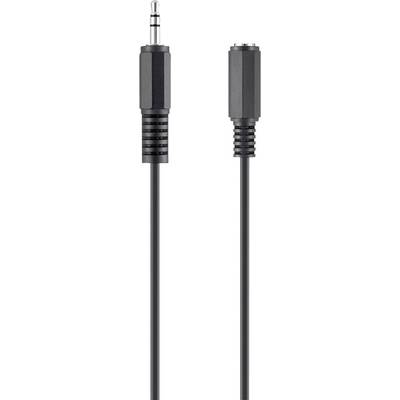 Belkin F3Y112bf3M-P Klinke Audio Anschlusskabel [1x Klinkenbuchse 3.5 mm - 1x Klinkenstecker 3.5 mm] 3.00 m Schwarz 