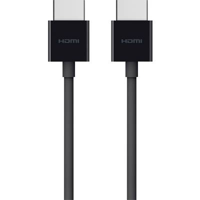 Belkin HDMI Anschlusskabel HDMI-A Stecker, HDMI-A Stecker 2.00 m Schwarz AV10168bt2M-BLK Ultra HD (4k) HDMI HDMI-Kabel