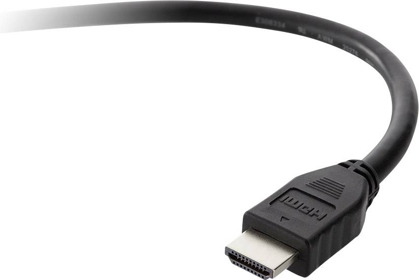 BELKIN HDMI Anschlusskabel [1x HDMI-Stecker - 1x HDMI-Stecker] 5 m Schwarz