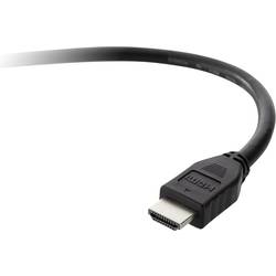 Image of Belkin HDMI Anschlusskabel HDMI-A Stecker, HDMI-A Stecker 5.00 m Schwarz F3Y017bt5M-BLK Ultra HD (4k) HDMI HDMI-Kabel