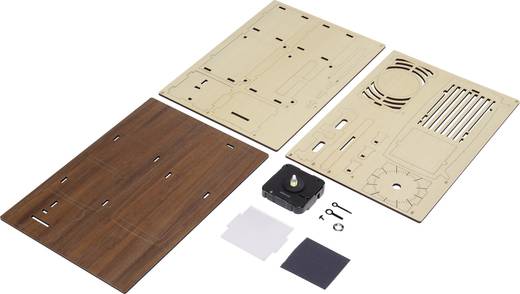 tischuhr quarz quarz tischuhr bausatz rechteckig basetech braun kaufen tischuhr quarz quarz tischuhr bausatz rechteckig basetech braun kaufen